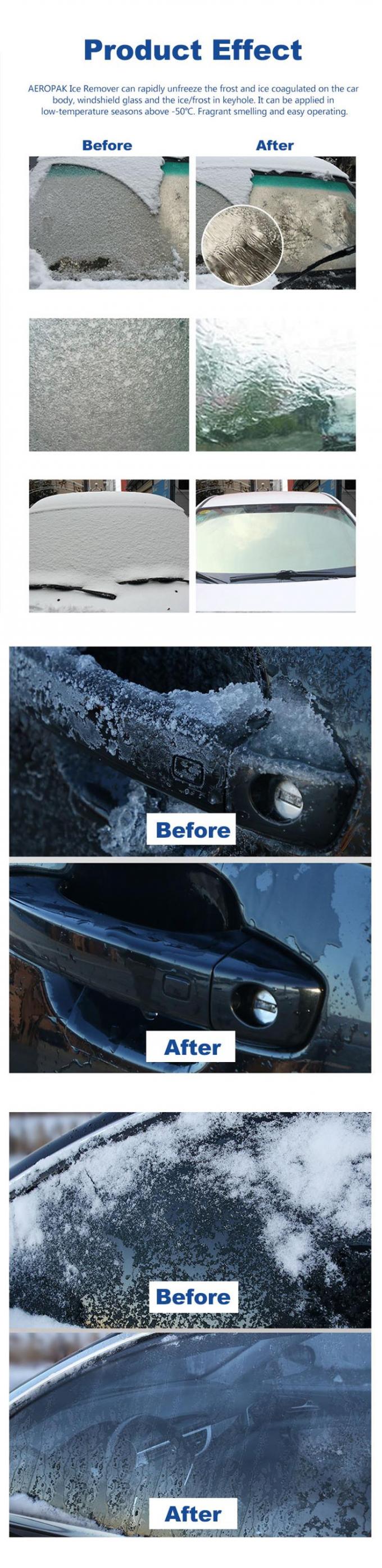 Windfang-Eis-Entferner Aeropak 500ml sprühen 12.3oz Autopflege-Spray 0