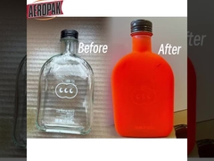 Aeropak Fluoreszenzfarbe mit rosa Gummispray Farbe für die Verkleidung von Fahrzeugen