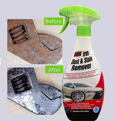 Iron Rust Aeropak Remover Spray 500ml Fast Acting Rust Stain Cleaner For Car