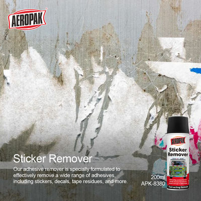 200ml Aerosol Adhesive Remover Spray for Car Stickers Ecofriendly