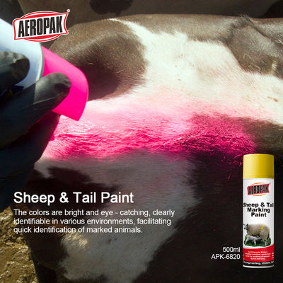 Eco-friendly 350g Animal Marking Spray Paint with 3 Years Shelf Life and 7500 Pieces MOQ