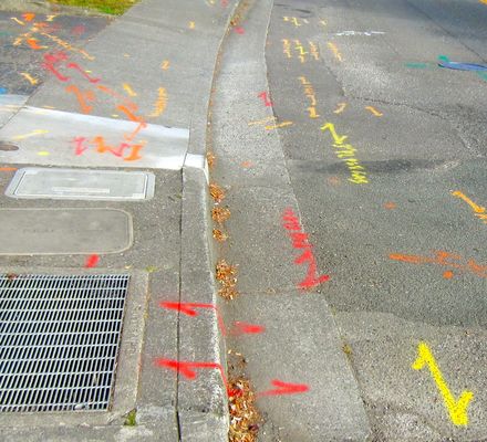 500ml Inverted Ecofriendly Survey Marking Paint with 3 Years Shelf Life