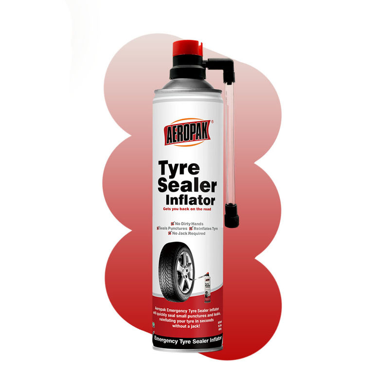 650ml Tire Sealant and Inflator for Emergency Repair 610g