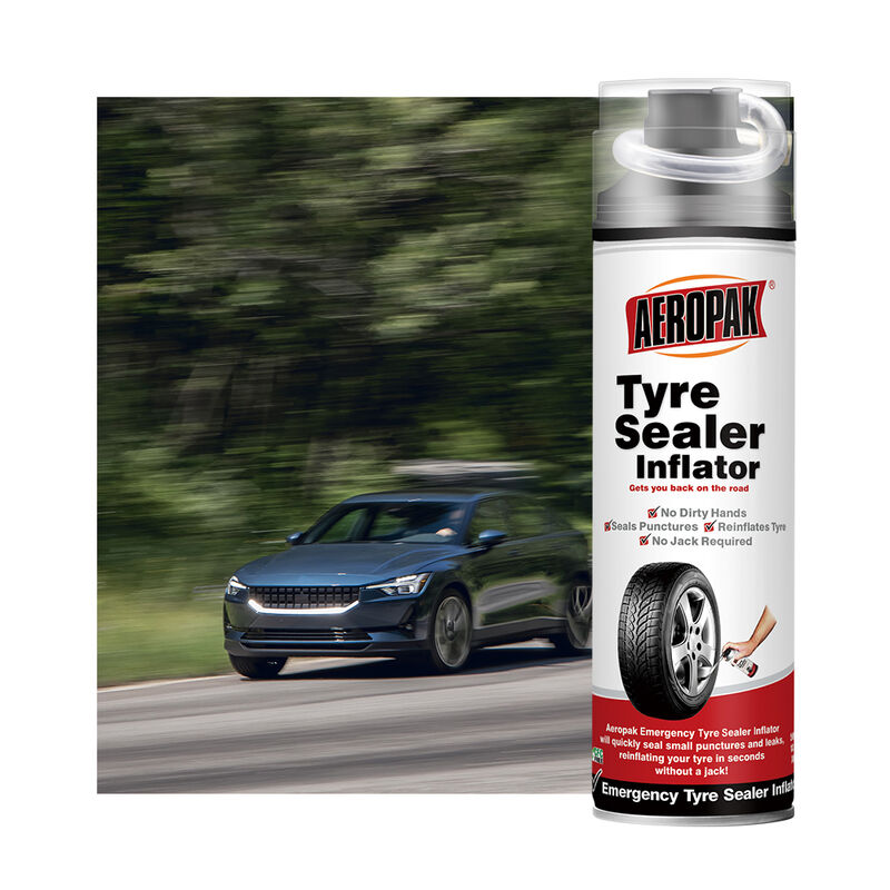 Aeropak 500ml Aerosol Anti-puncture Emergency Tire Repair Anti-rust Tinplate Bicycle Vacuum Tire Sealant Liquid Motorcycle Car