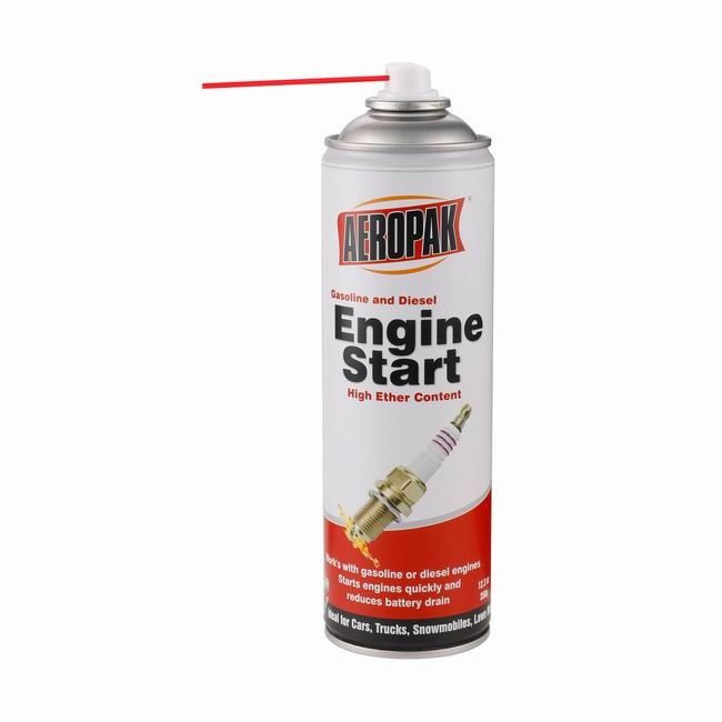 MSDS Certified 500ml Aeropak Engine Starter Spray for Gasoline and Diesel Engines