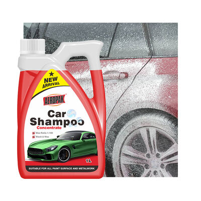 Aeropak 1000ml professionelle hochschäumende und keramische Beschichtung Safe Zitrone Duft Auto Shampoo mit Wachs Plastikflasche