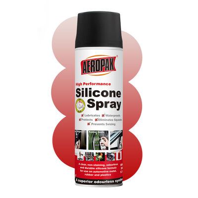 Aeropak 500 ml Aerosol OEM Hochleistungs-Silikonspray, Basisöl, industrieller Einsatz, verschleißfest, lange Lebensdauer, durchdringend