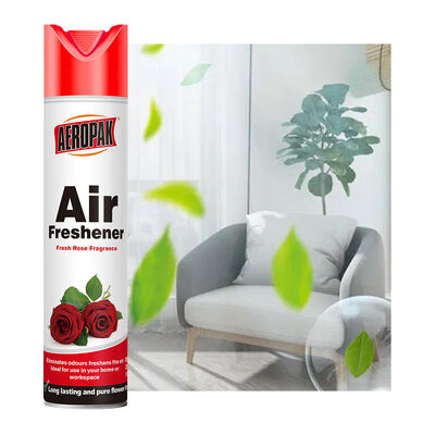 Aeropak 330ml Umweltschonende Aerosol Rose Duft Lufterfrischer Spray für Haus und Auto Innenraum Verwendung Langlebig