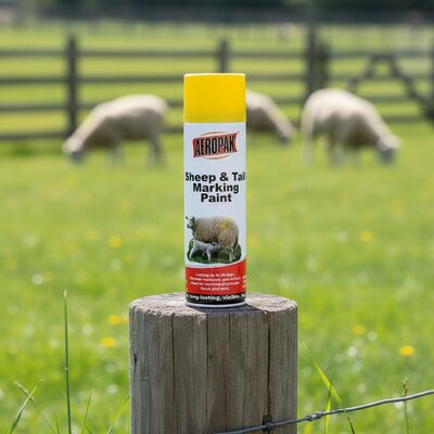 Professionelle 500 ml Brunstmarker-Sprühfarbe für die Viehzucht, Großhandel, Private Label, Brunsterkennung, Schwanzmarkierung, Premium