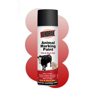 Großhandel Aerosol 500 ml Aeropak Tiermarkierungsfarbe Viehtiermarkierungs-Sprühfarbe