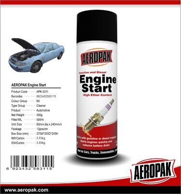 Kaltstart-Startspray Motorstarter